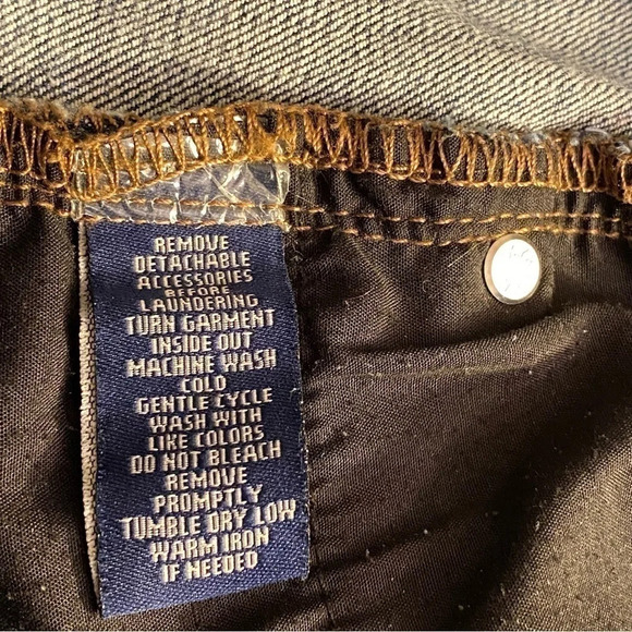 Chaps Women’s Madden Straight Leg Dark Wash Denim Jeans Size 6 - Picture 10 of 11